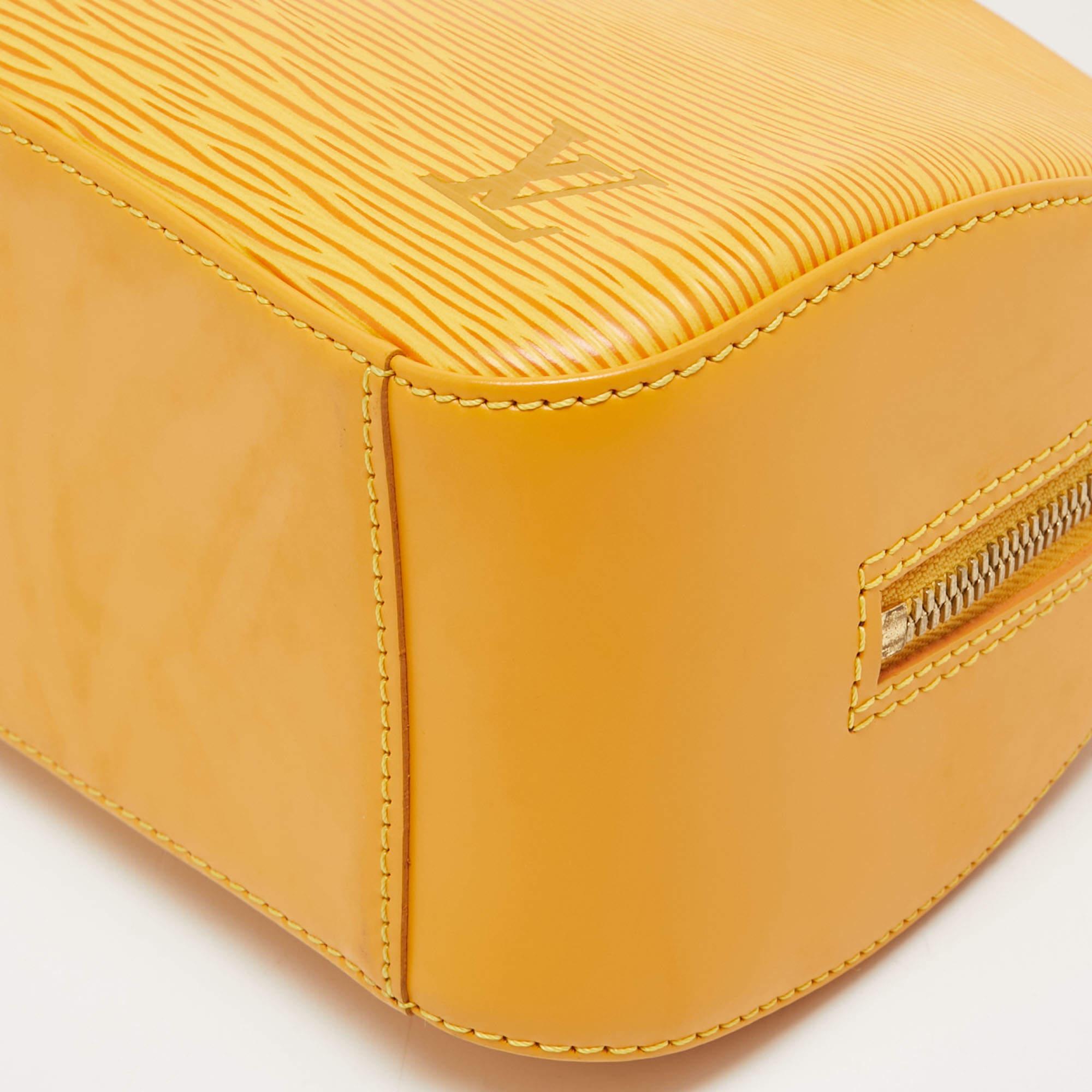 Louis Vuitton Tassil Yellow Epi Leather Jasmin Bag 2