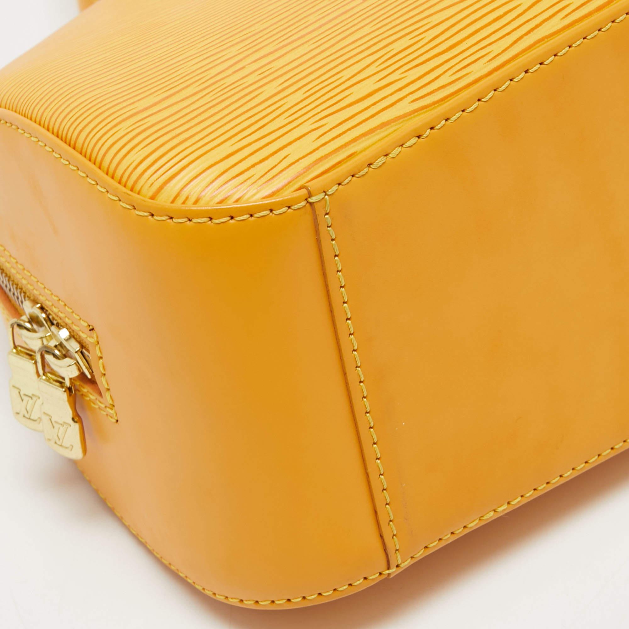 Louis Vuitton Tassil Yellow Epi Leather Jasmin Bag 3