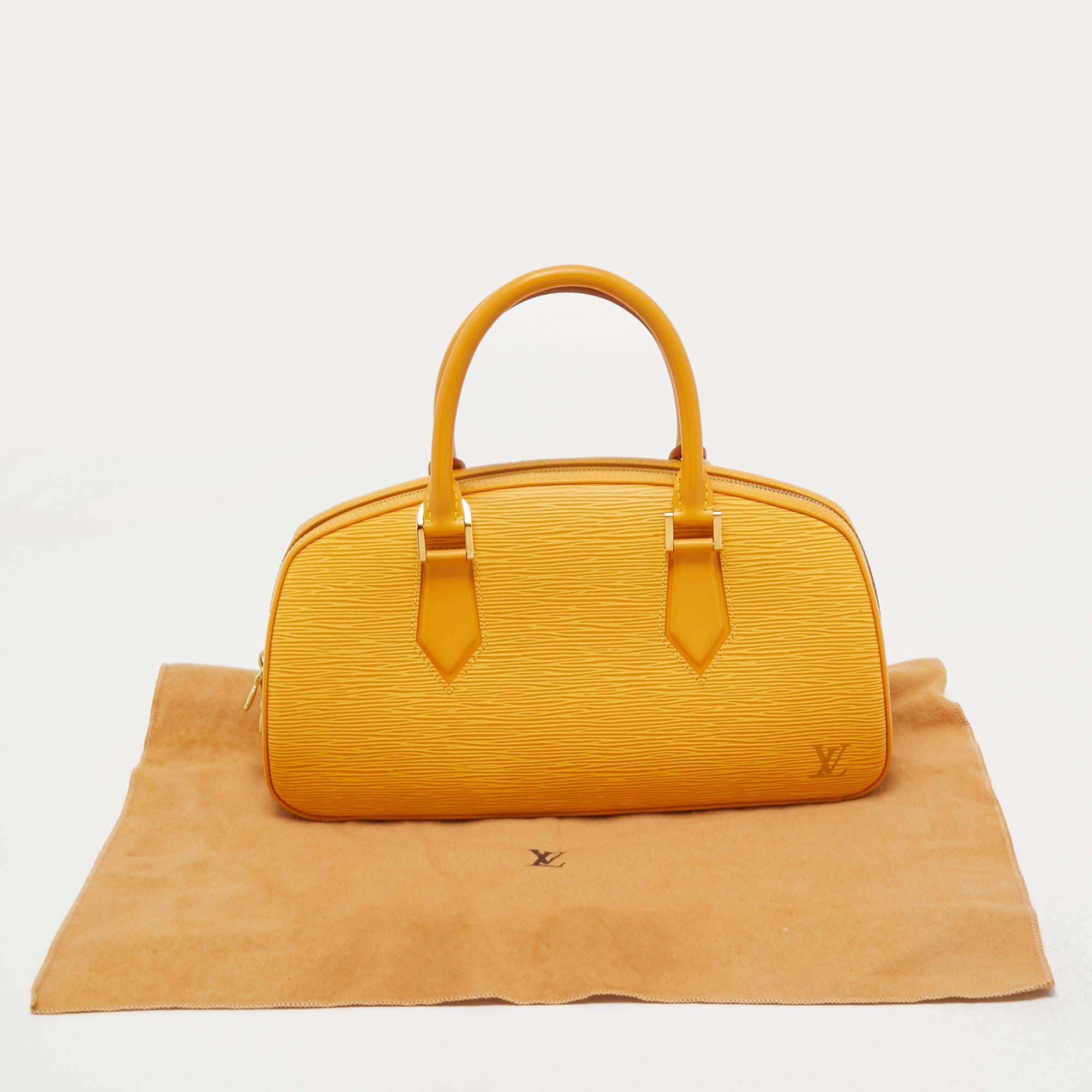 Louis Vuitton Tassil Yellow Epi Leather Jasmin Bag 4