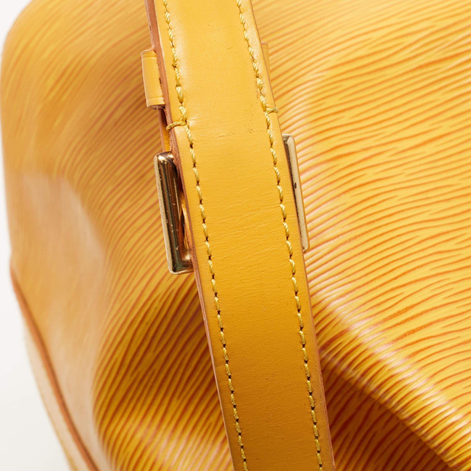 Louis Vuitton Tassil Yellow Epi Leather Neonoe Bag 12