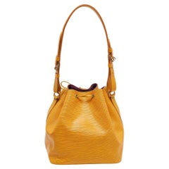 Louis Vuitton Tassil Yellow Epi Leather Petit Noe Bag