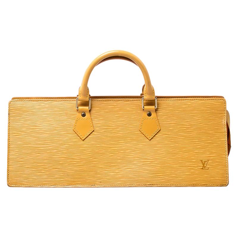 Louis Vuitton Bag Epi Women's Handbag Ponneuf Tassili Yellow