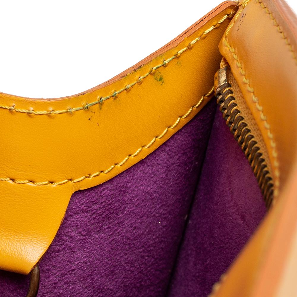 Louis Vuitton Tassil Yellow Epi Leather Saint Jacques GM Bag 6