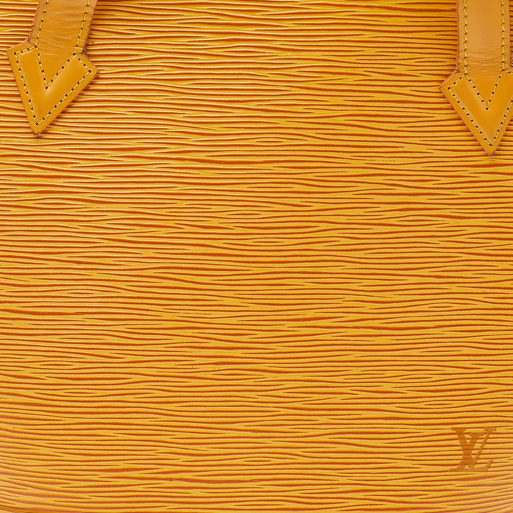 Louis Vuitton Tassil Yellow Epi Leather Saint Jacques PM Bag 4