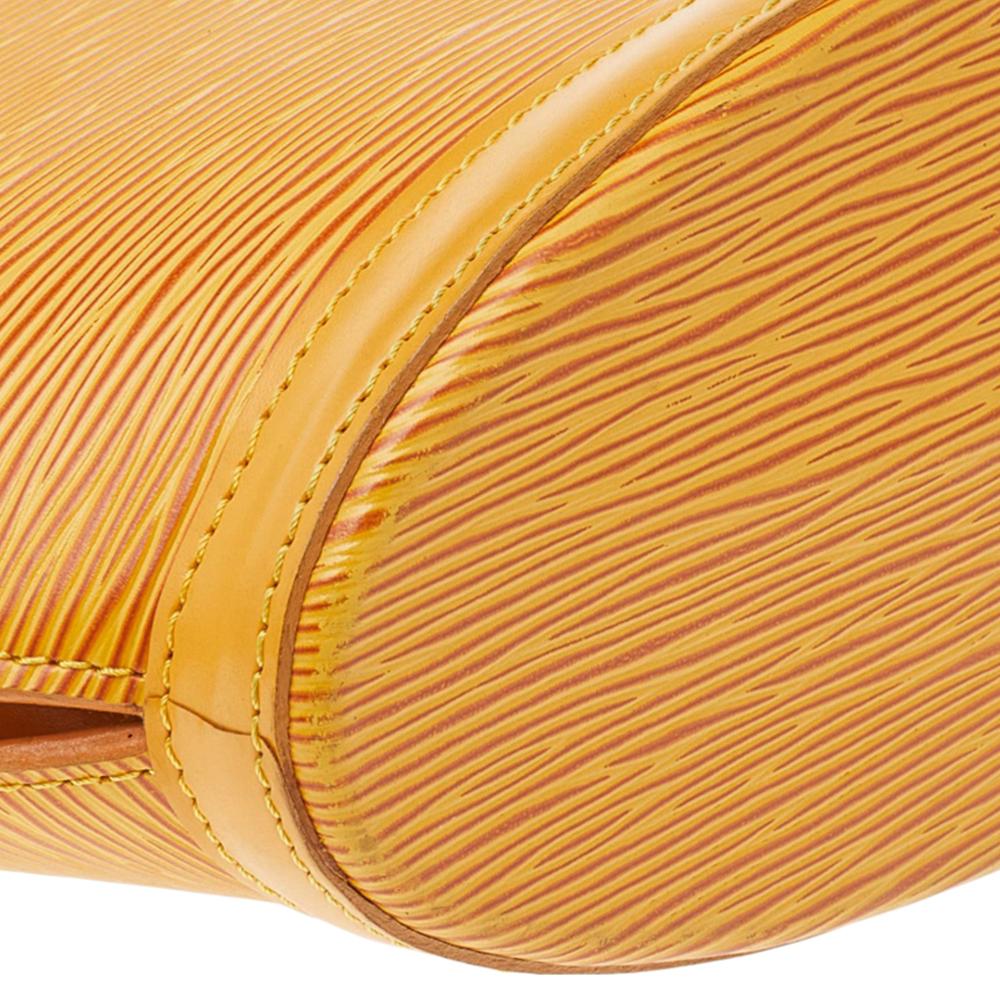 Louis Vuitton Tassil Yellow Epi Leather Saint Jacques PM Bag 5