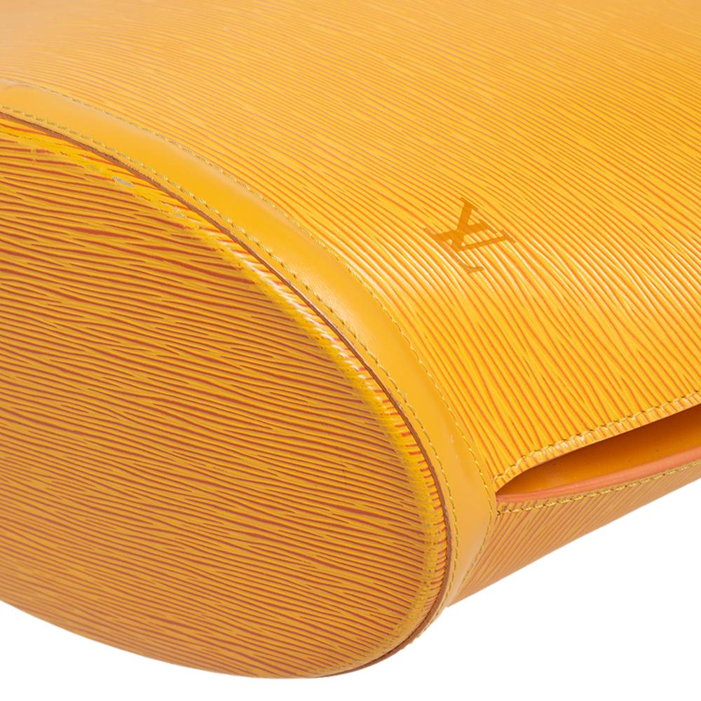 Louis Vuitton Tassil Yellow Epi Leather Saint Jacques Tote GM 3