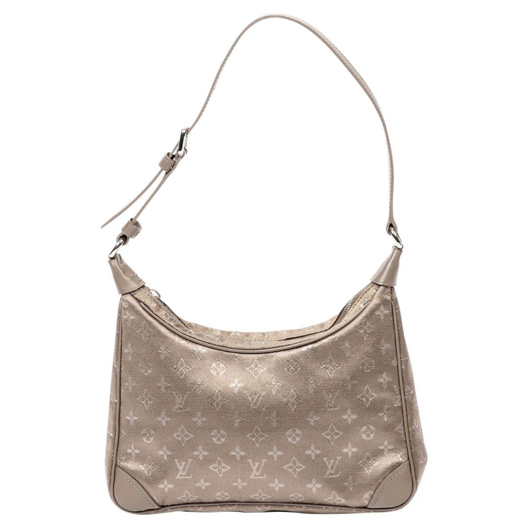 Louis Vuitton Taupe by Marc Jacobs 2001 Mini Boulogne In Good Condition For Sale In Atlanta, GA