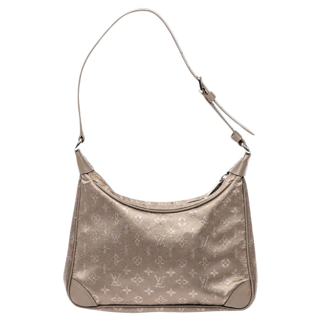 Louis Vuitton Taupe by Marc Jacobs 2001 Mini Boulogne For Sale