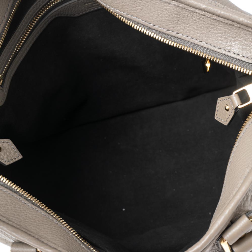 Louis Vuitton Taupe Mahina Leather Stellar PM Bag 3
