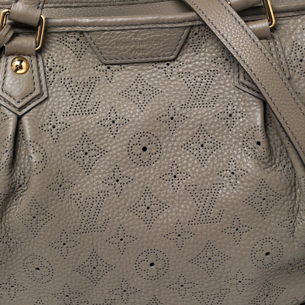 Louis Vuitton Taupe Mahina Leather Stellar PM Bag 1