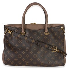 Louis Vuitton Taupe Monogram Canvas Pallas MM
