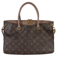 Louis Vuitton Taupe Monogram Canvas Pallas MM