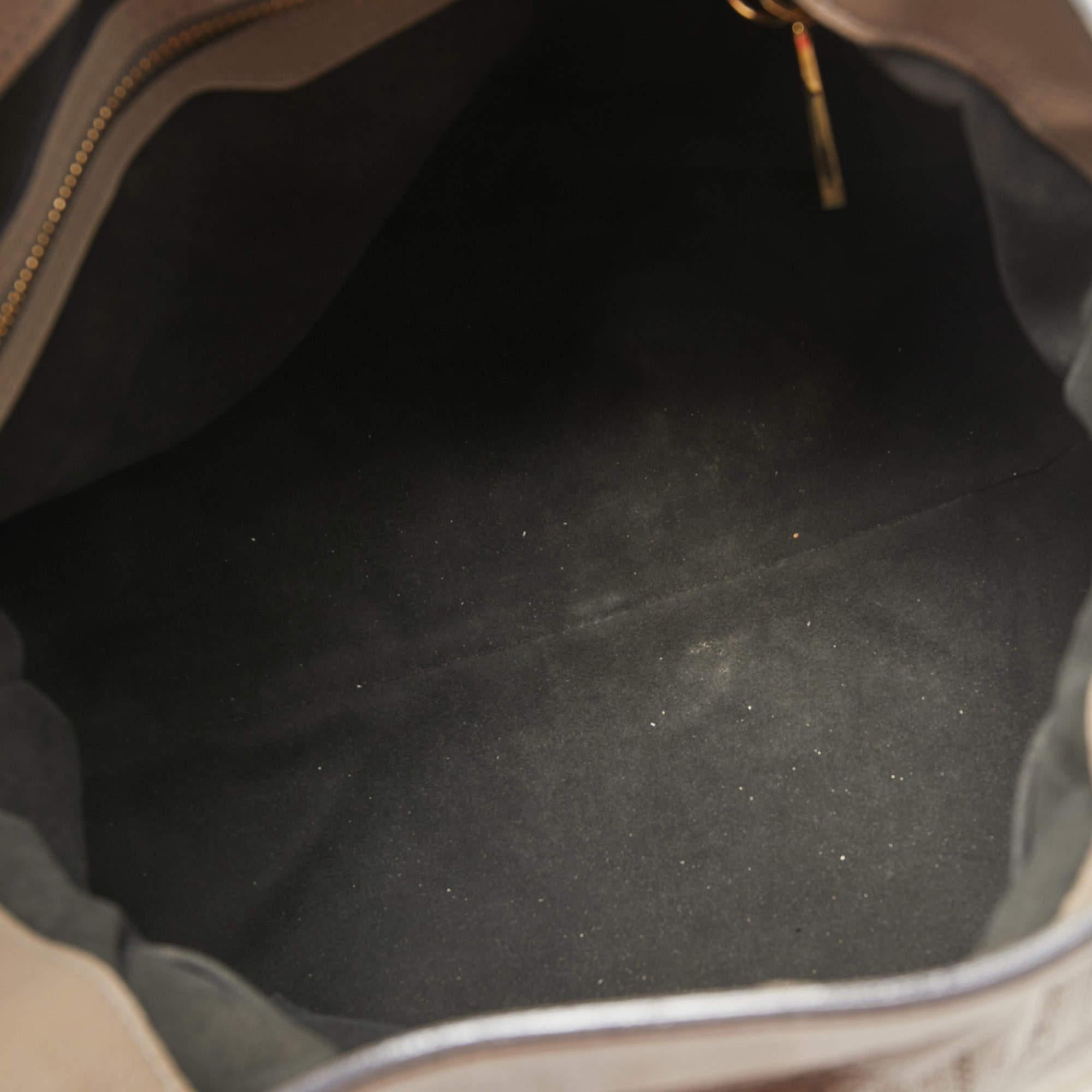 Louis Vuitton Taupe Monogram Mahina Leather Cirrus PM Bag 5
