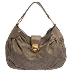 Louis Vuitton Taupe Monogram Mahina Leather Solar PM Bag