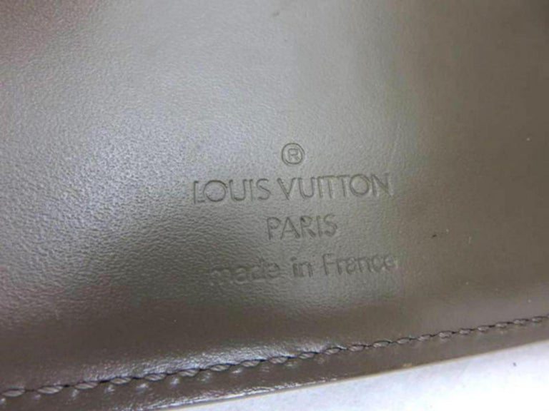 Louis Vuitton Taupe Pepper Port Monet Elastic 226604 Wallet For Sale at ...