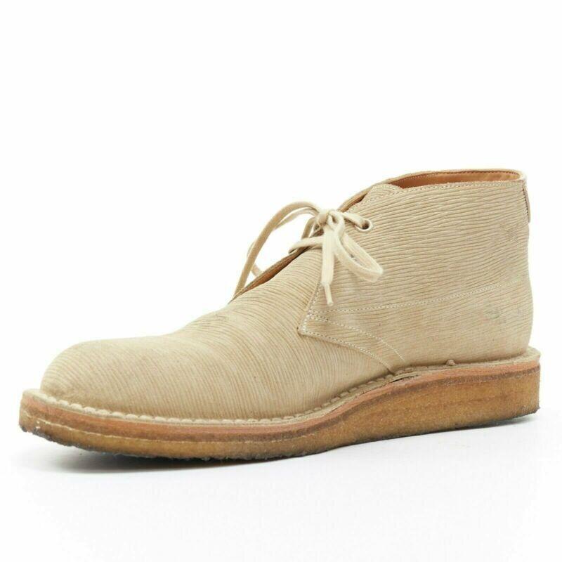 LOUIS VUITTON sabbia taupe epi camoscio suola crespa caviglia desert boot UK5 EU39 In condizioni discrete in vendita a Hong Kong, NT
