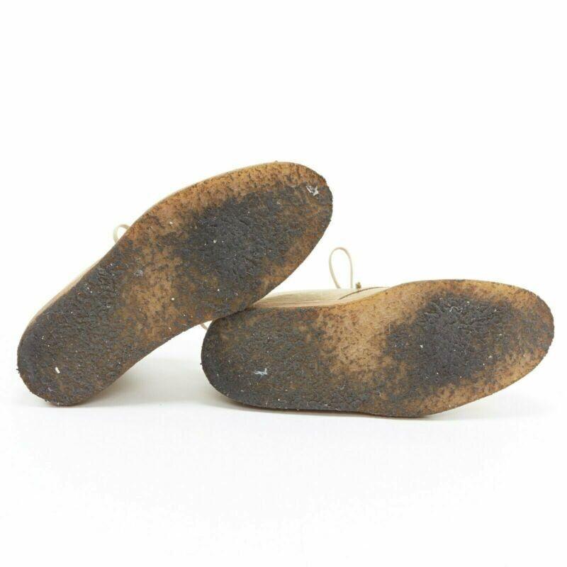 LOUIS VUITTON sabbia taupe epi camoscio suola crespa caviglia desert boot UK5 EU39 in vendita 1