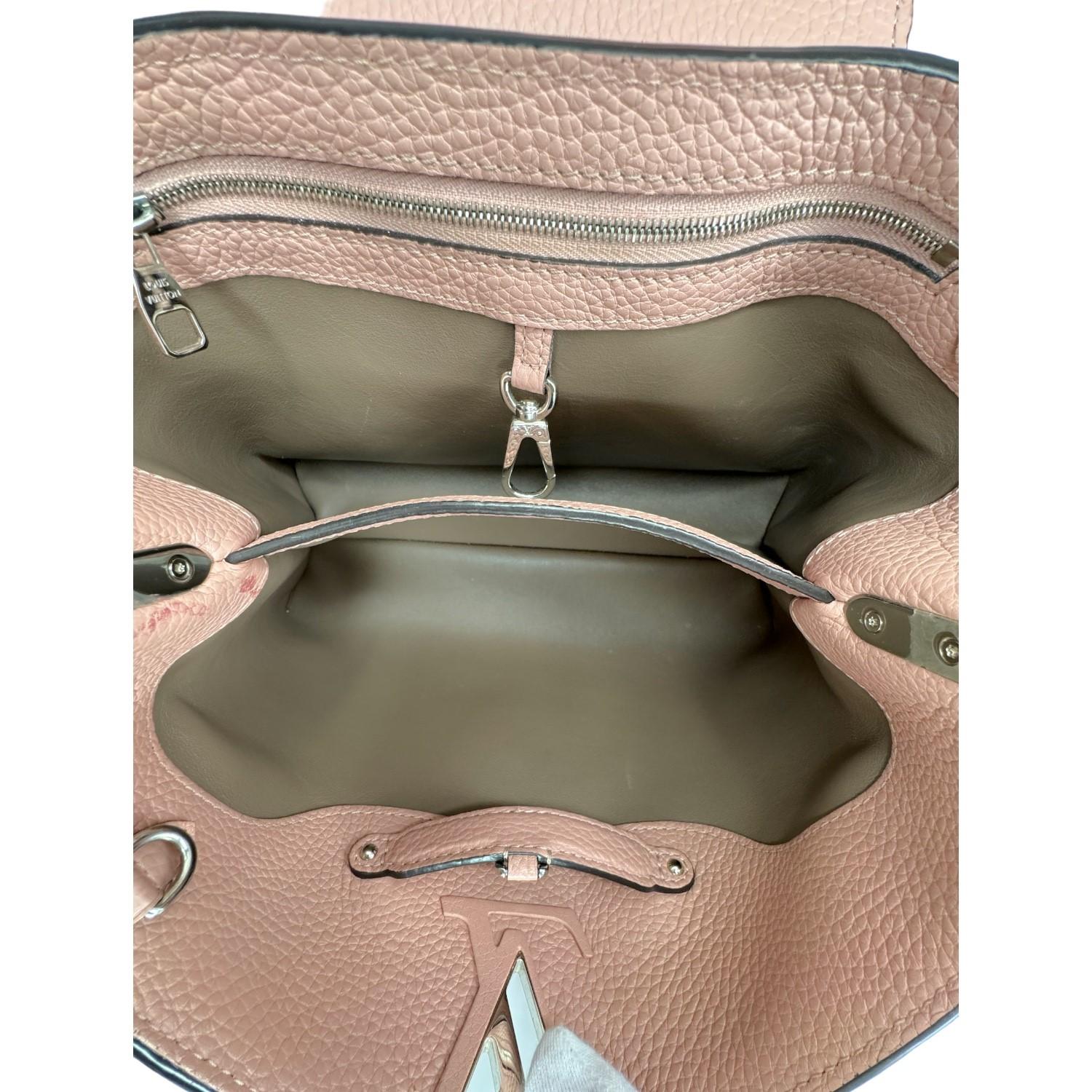 Louis Vuitton Taurillion Capucines MM Top Handle Bag For Sale 1