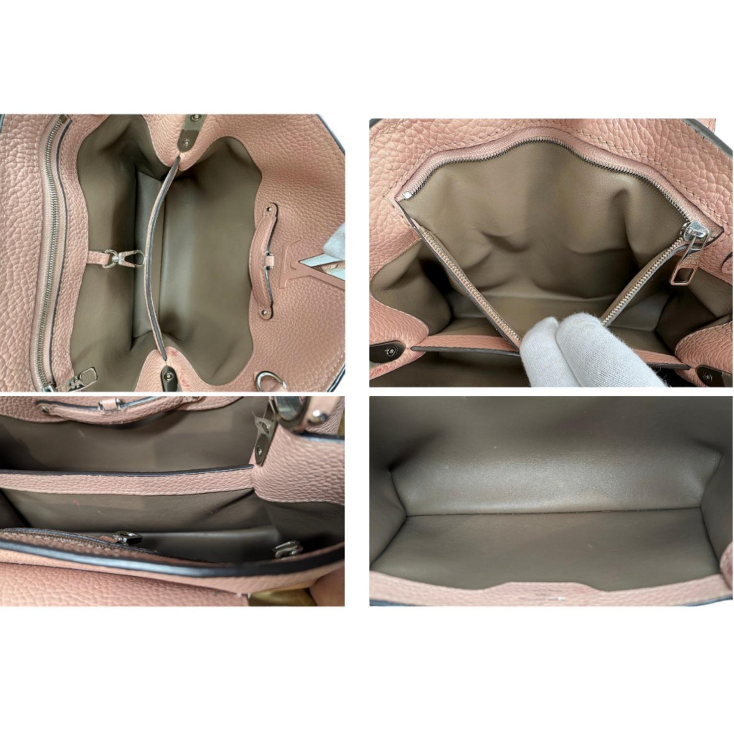Louis Vuitton Magnolia Taurillion Capucines MM Satchel 1