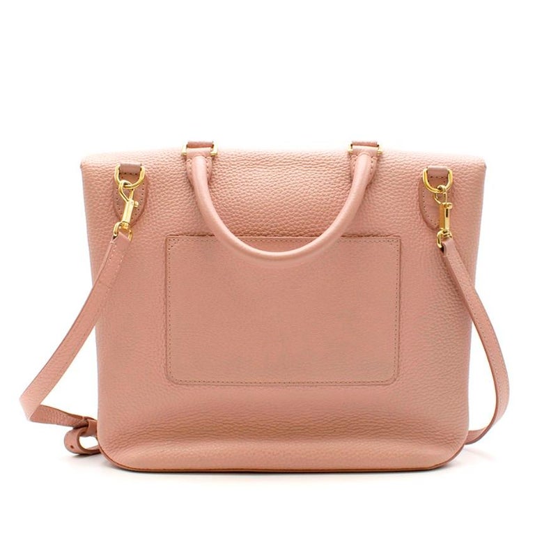 Louis Vuitton Taurillion Leather Rose Pink Volta Satchel Bag For Sale at 1stdibs