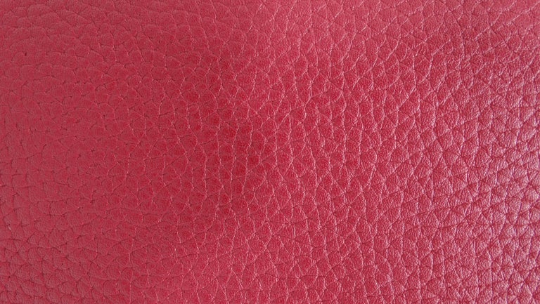 Louis Vuitton Taurillon Capucines BB Mint and Burgundy  For Sale 14