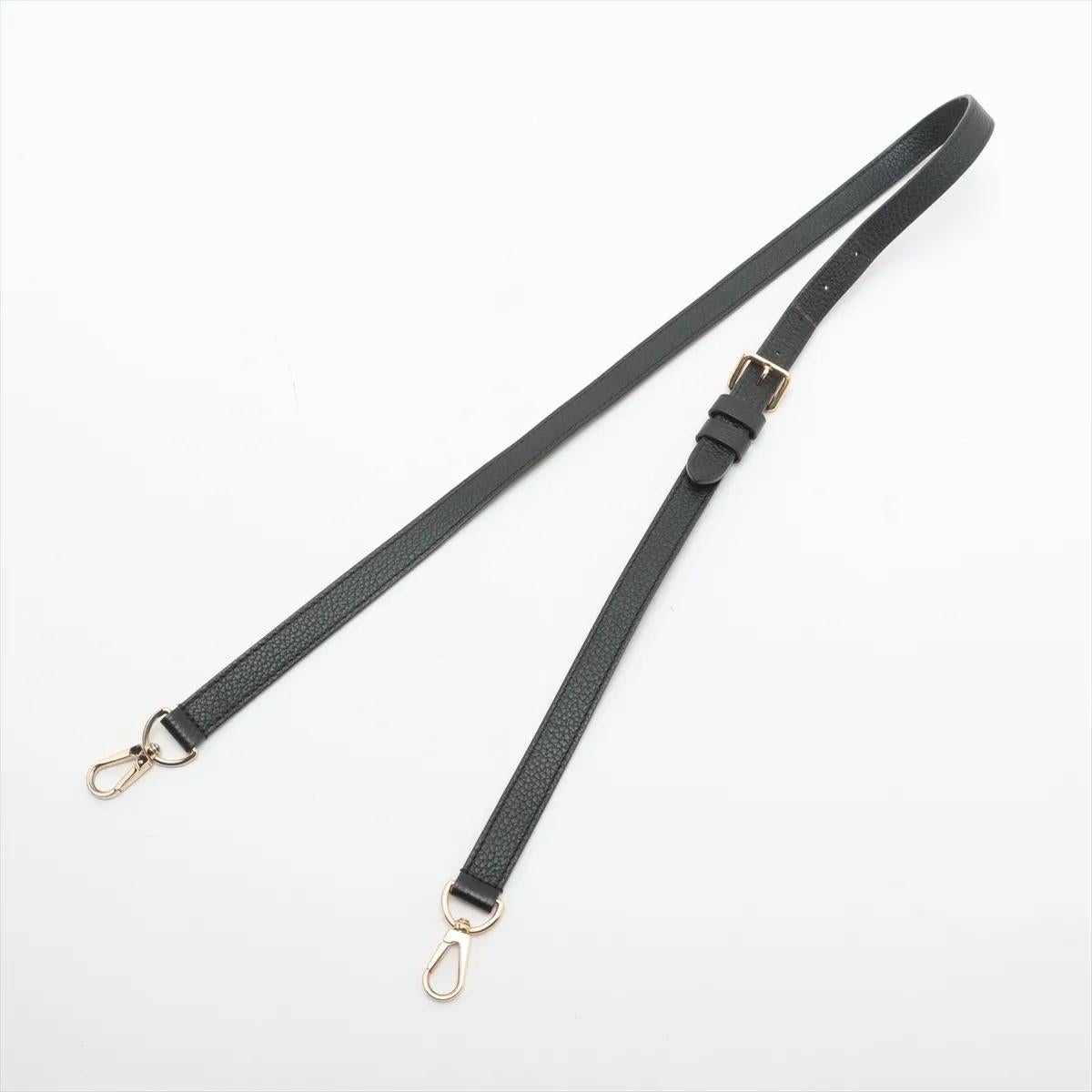 *Louis Vuitton Taurillon Capucines PM Schwarz im Angebot 4