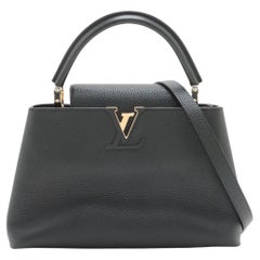 *Louis Vuitton Taurillon Capucines PM Noir