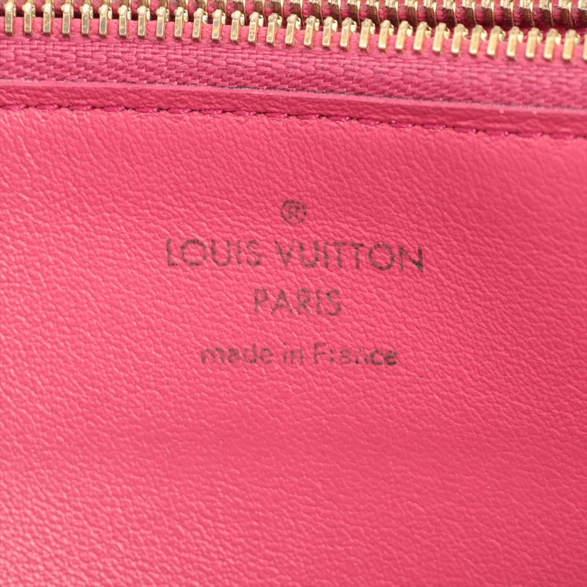 Louis Vuitton Taurillon Comet Wallet Marine Rouge 5