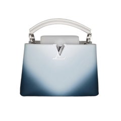 Louis Vuitton Taurillon Gradient Capucines BB Denim Blue