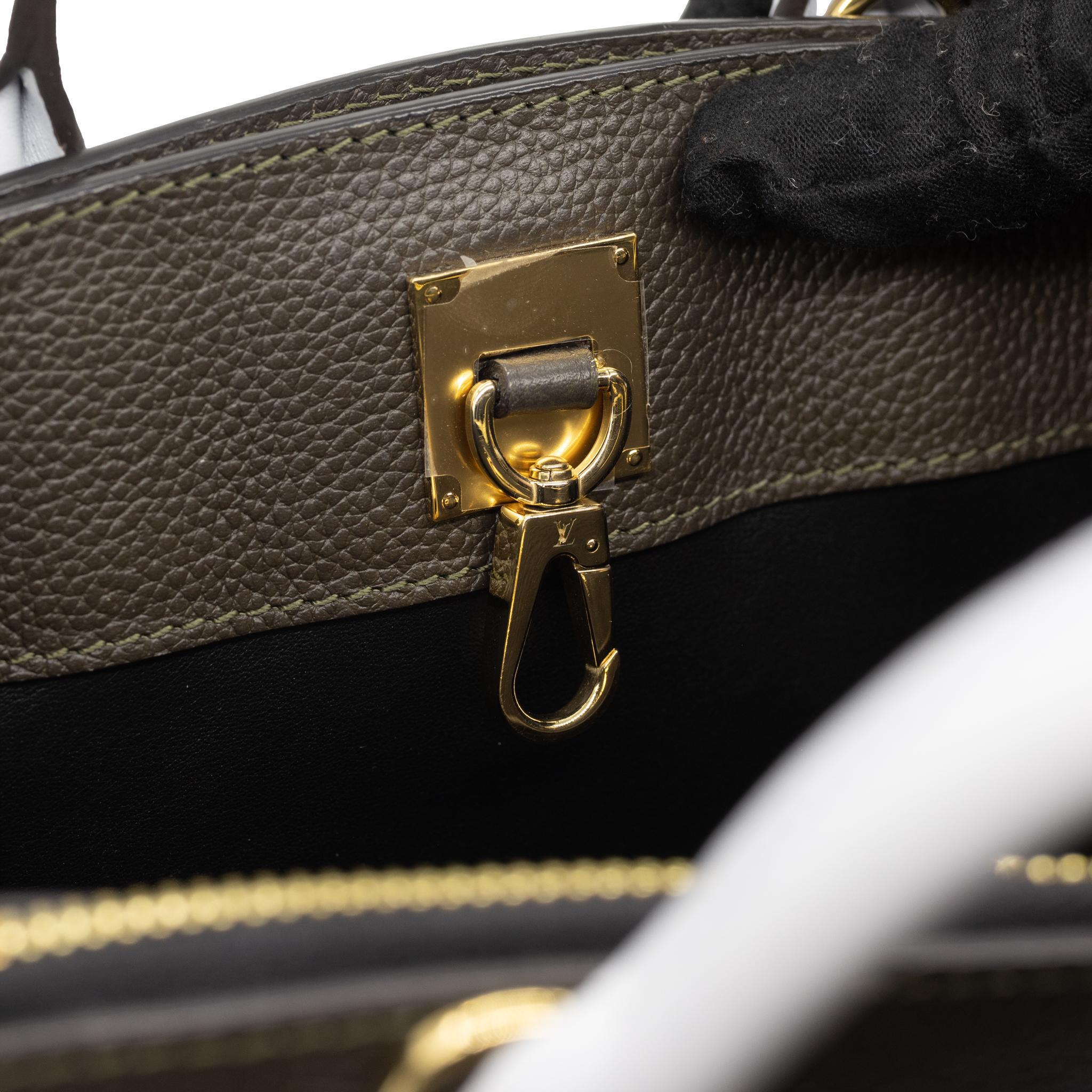 Louis Vuitton Taurillon Leather Tri-Color City Steamer Mini Bag France 2018. 9