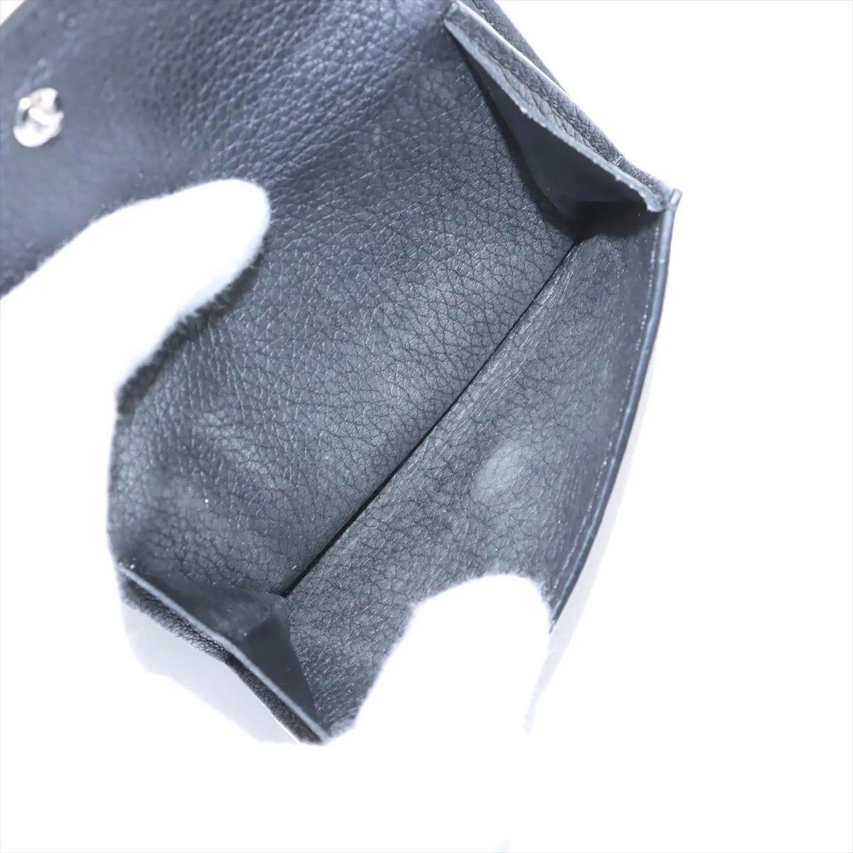 Louis Vuitton Taurillon Lockmini Wallet Noir For Sale 3