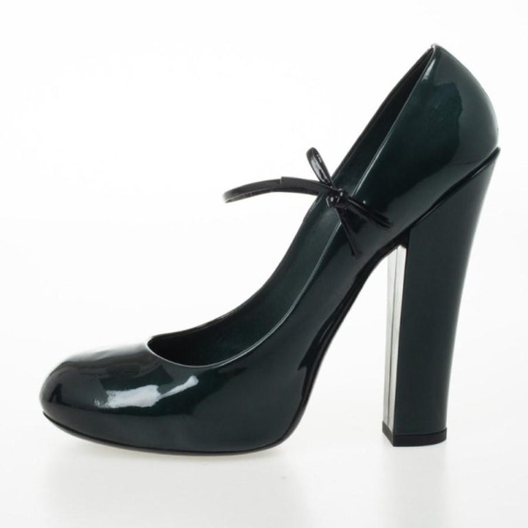 Louis Vuitton, Shoes, Louis Vuitton Vintage Raso Mary Jane Size 38 In The  Vert Color Bnib
