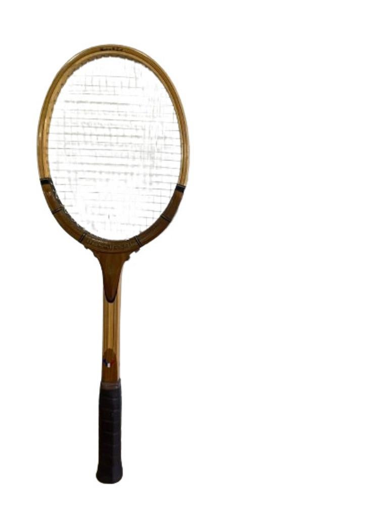 French Louis Vuitton Tennis Racket and Cover For Sale