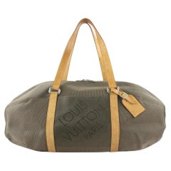 Vintage Louis Vuitton Terre Damier Geant Attaquant Duffle Bag 548lvs611 