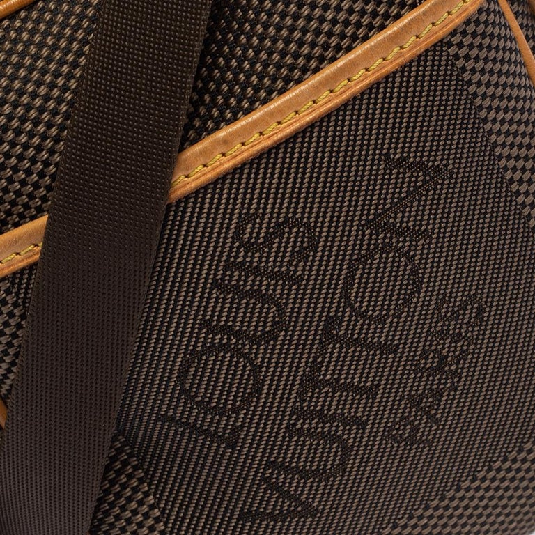 Louis Vuitton Terre Damier Geant Canvas Messenger Crossbody Bag