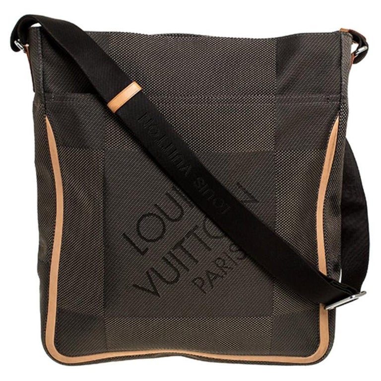 Louis Vuitton Terre Damier Geant Canvas Messenger Bag (Authentic