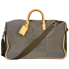 Retro Louis Vuitton Terre Damier Souverain Duffle Bag