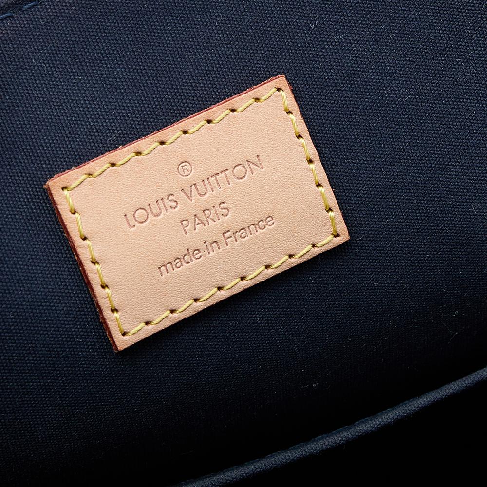 Louis Vuitton Terre D’Ombre Monogram Vernis Alma GM Bag 1