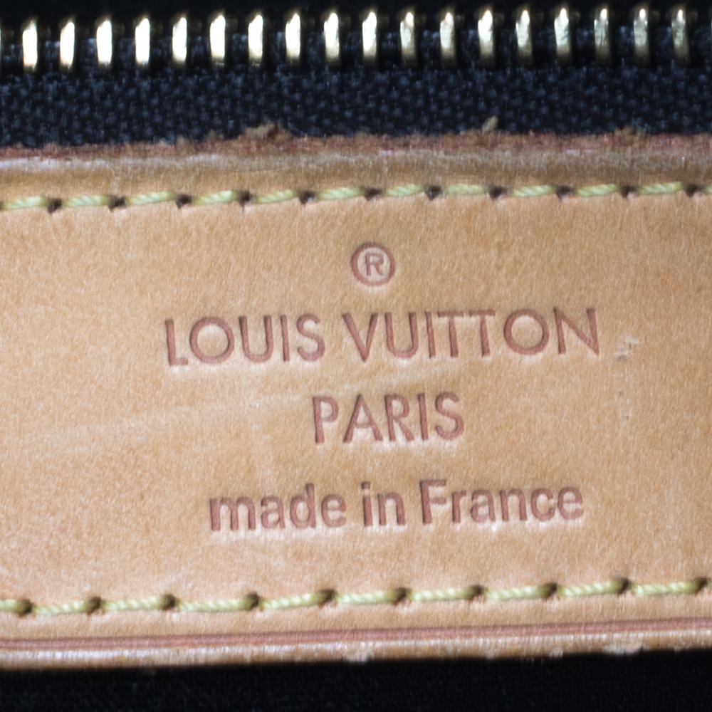Louis Vuitton Terre D’Ombre Monogram Vernis Brea MM Bag 5