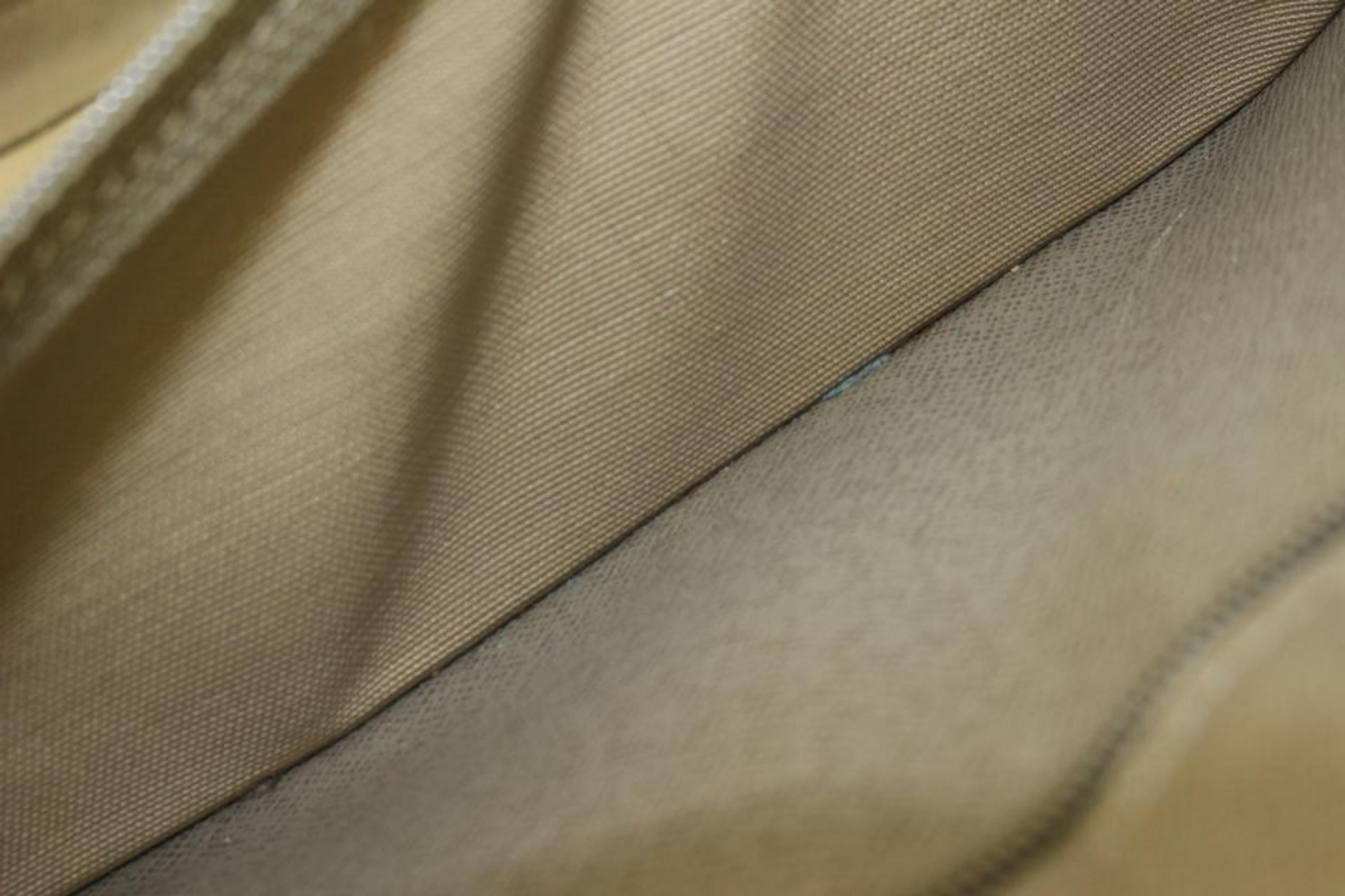 Louis Vuitton Terre Khaki Brown Damier Geant Bum Bag Waist Chest Body Bag 6lk310s
Date Code/Serial Number: MI1023
Made In: France
Measurements: Length:  6