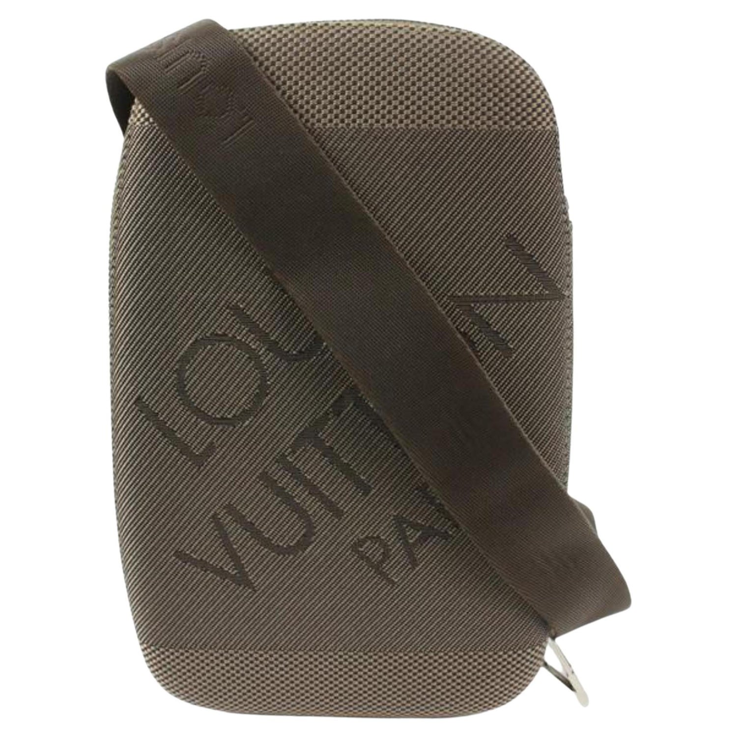 Louis Vuitton Damier Ebene Geronimos Body Bag Chest Bum Pack 118lv40