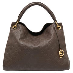 Used Louis Vuitton Terre Monogram Empreinte Leather Artsy MM Bag