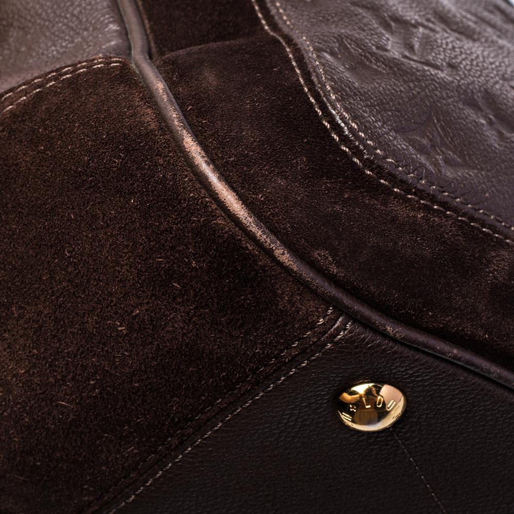Louis Vuitton Terre Monogram Empreinte Leather Audacieuse PM Bag 4