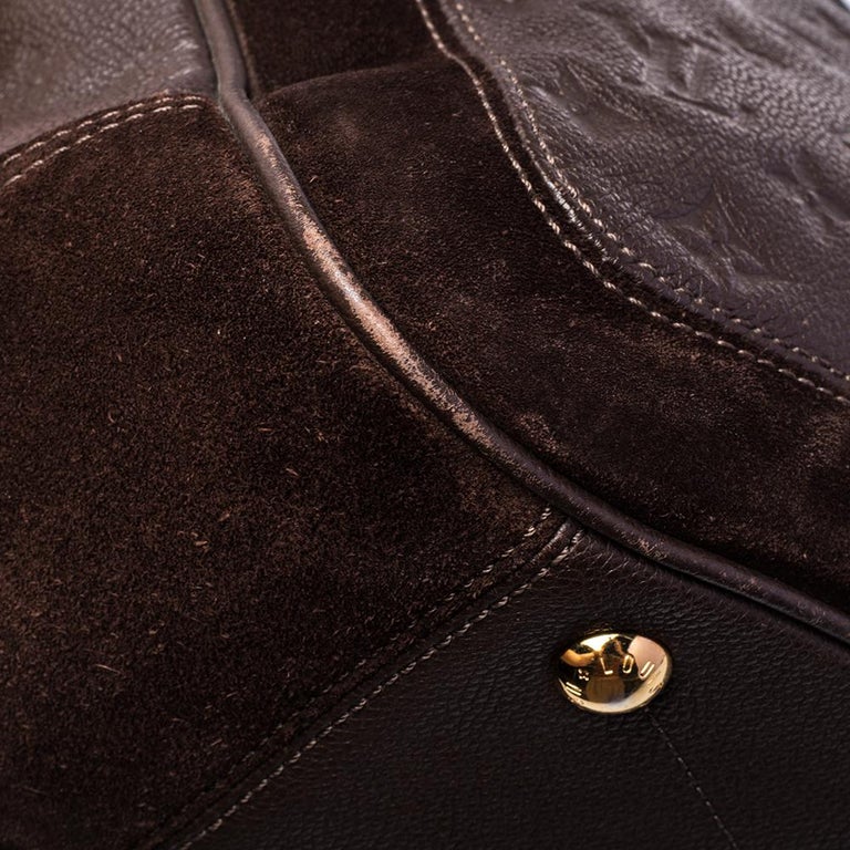 Louis Vuitton Terre Monogram Empreinte Leather Audacieuse PM Bag Louis  Vuitton