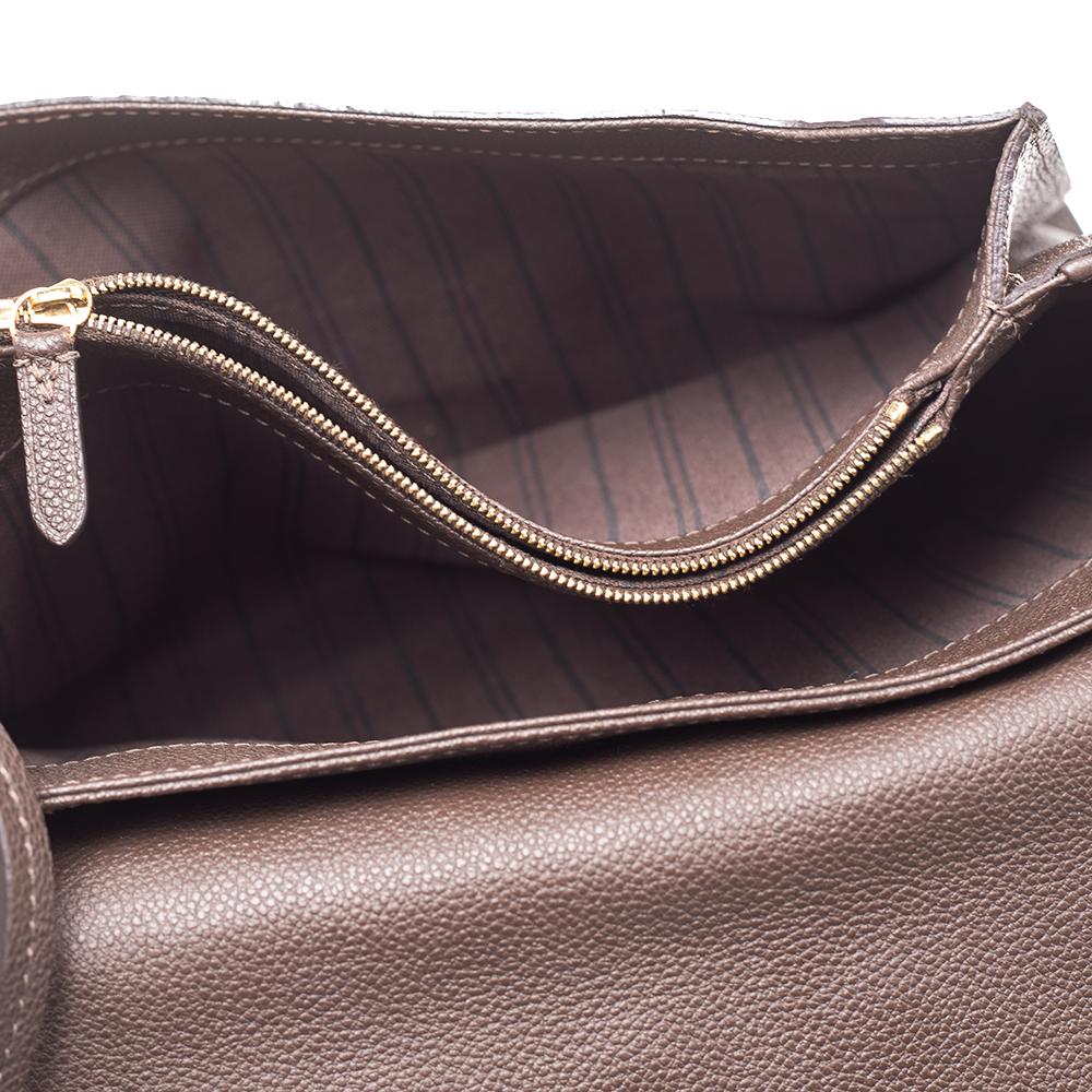 Louis Vuitton Terre Monogram Empreinte Leather Fascinante Shoulder Bag 2