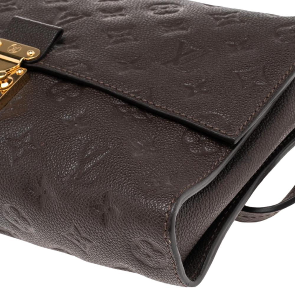 Women's Louis Vuitton Terre Monogram Empreinte Leather Fascinante Shoulder Bag