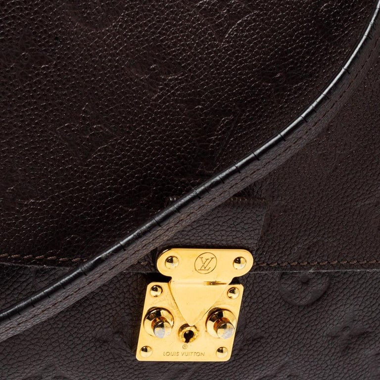 Louis Vuitton Terre Monogram Empreinte Leather Fascinante Shoulder Bag at  1stDibs