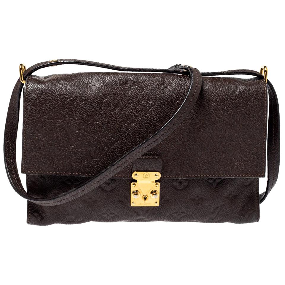 Louis Vuitton Terre Monogram Empreinte Leather Fascinante Shoulder Bag