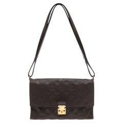 Louis Vuitton Terre Monogrammierte Empreinte Leder Fascinante Umhängetasche