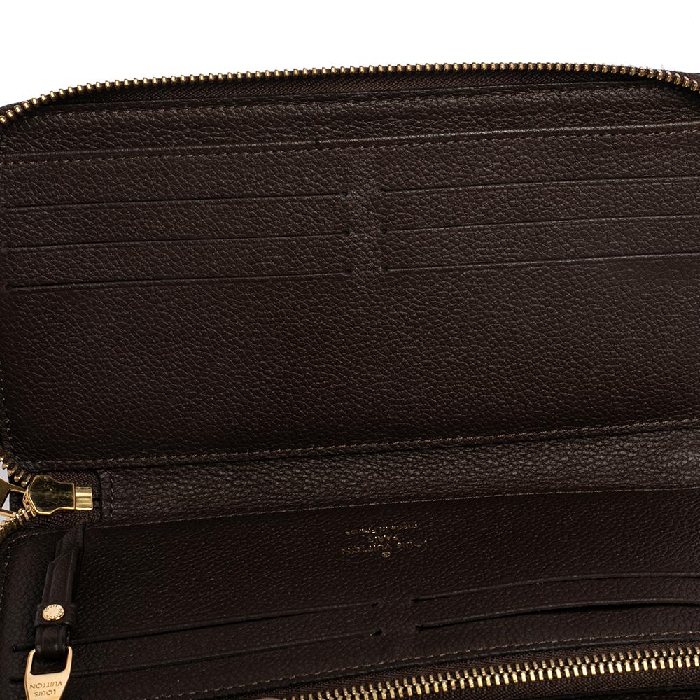 Louis Vuitton Terre Monogram Empreinte Leather Secret Long Wallet 5